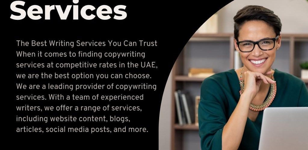 Copy Writing Services in Dubai Looking for exceptional Copywriting Services in Dubai? Need captivating content or persuasive ad copies to engage your audience? Our expert copywriters have you covered! Elevate your brand's presence and drive success with our exceptional copywriting solutions - Contact us now!