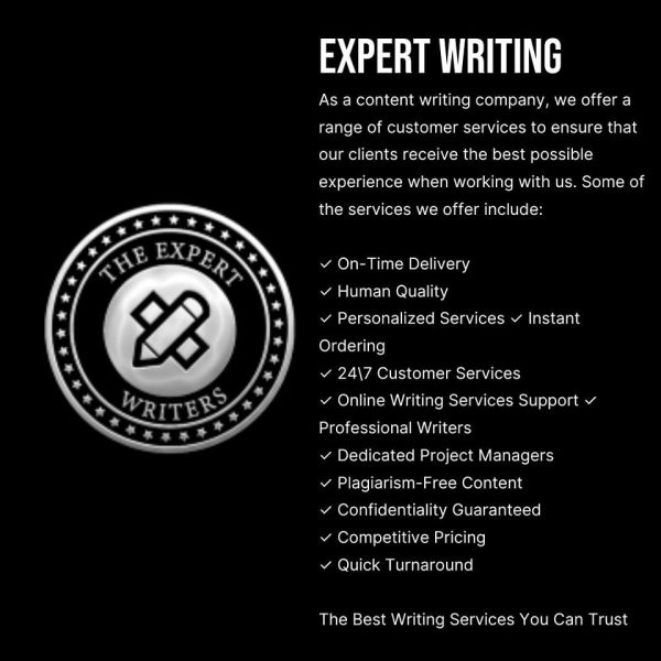 Searching for academic assignment writers? You're in the right place! Our experienced team crafts custom assignments with precision and expertise.