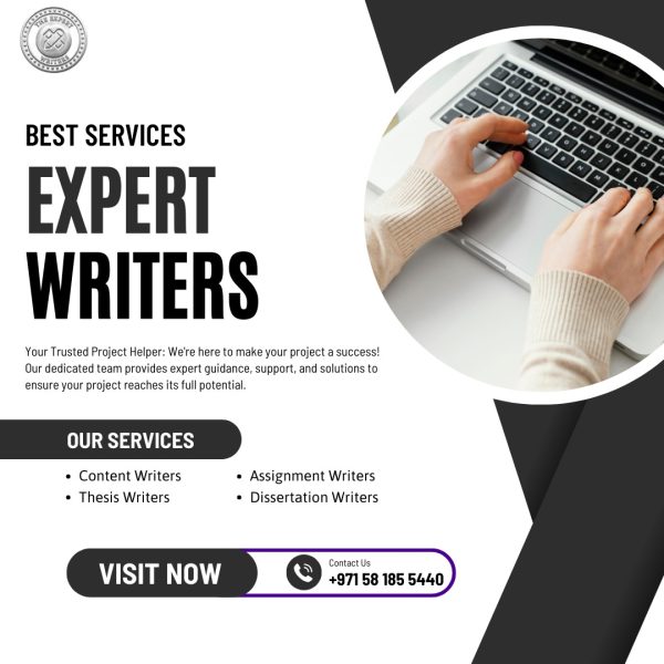 For high-quality, custom academic assignments, trust our expert writers. On-time delivery and top-notch support available now.
